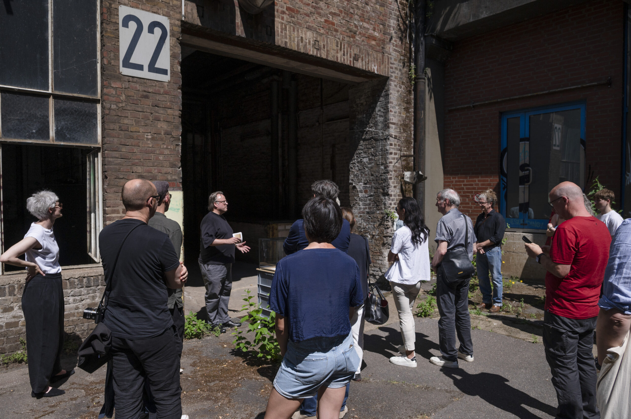 Impressionen aus einer Führung im Deutzer Zentralwerk der Schönen Künste